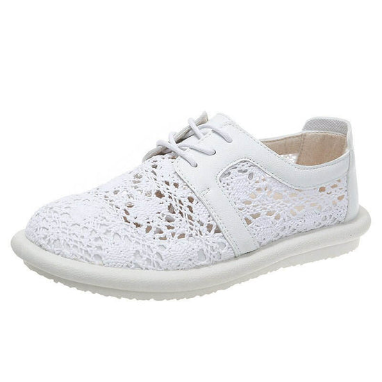 Mesh Breathable Flat Casual Shoes $44.50 Dana Fashion Color: White Size: 35 Women's shoes Product information: Lining material: cloth Applicable sports: Universal Color: white, apricot Upper height: low top Heel height: low heel (1-3CM) Heel shape: flat h