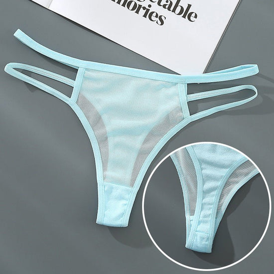 Mesh Breathable Seamless Low Waist Fun Women's Underpants $10.95 Dana Fashion Color: Black Size: L Women's clothing Product information: Color: white, black, pink, light blue, yellow Waist type: low waist Size: S,M,L Weaving: knitting Fabric name: Mesh Ma