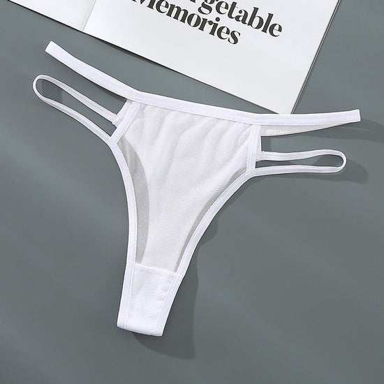 Mesh Breathable Seamless Low Waist Fun Women's Underpants $10.95 Dana Fashion Color: White Size: L Women's clothing Product information: Color: white, black, pink, light blue, yellow Waist type: low waist Size: S,M,L Weaving: knitting Fabric name: Mesh Ma