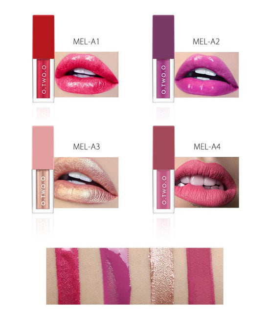 Metallic Lip Gloss Set $56.35 Dana Fashion Color: A makeup Color: Multicolor Ingredients: Minerals Skin Type: General Category: Lip Gloss, Lipstick, Lip Gloss Efficacy: modification