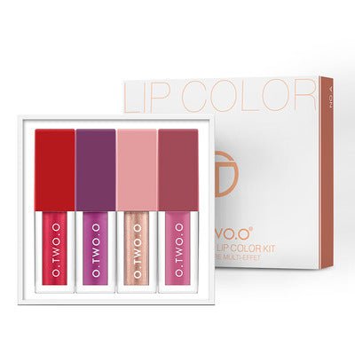 Metallic Lip Gloss Set $56.35 Dana Fashion Color: A makeup Color: Multicolor Ingredients: Minerals Skin Type: General Category: Lip Gloss, Lipstick, Lip Gloss Efficacy: modification