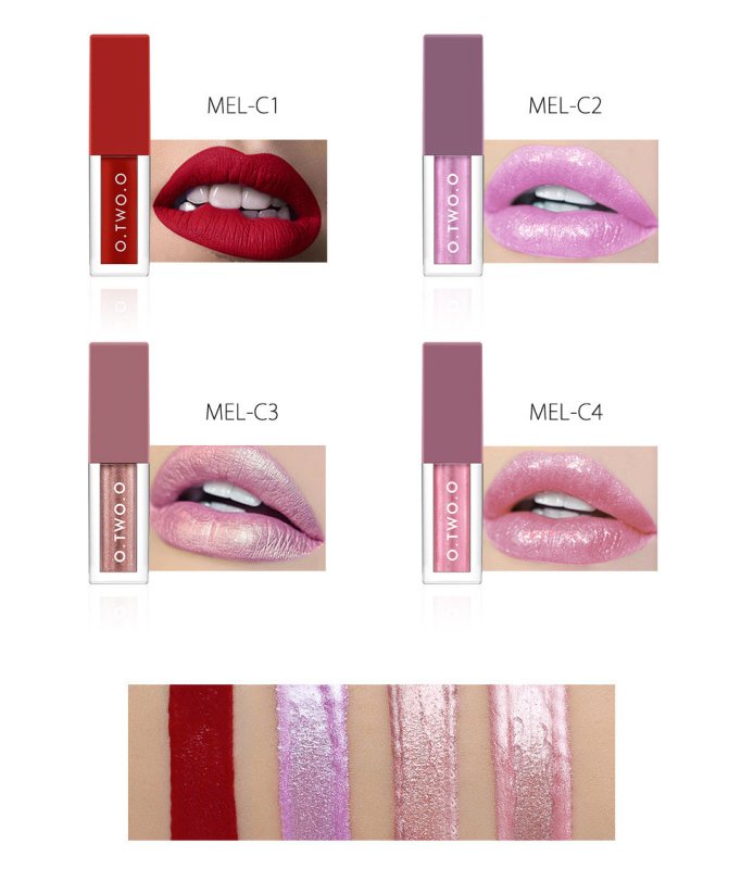 Metallic Lip Gloss Set $56.35 Dana Fashion Color: C makeup Color: Multicolor Ingredients: Minerals Skin Type: General Category: Lip Gloss, Lipstick, Lip Gloss Efficacy: modification