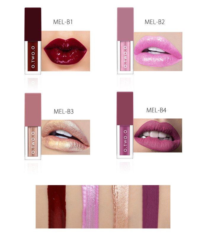 Metallic Lip Gloss Set $56.35 Dana Fashion Color: B makeup Color: Multicolor Ingredients: Minerals Skin Type: General Category: Lip Gloss, Lipstick, Lip Gloss Efficacy: modification