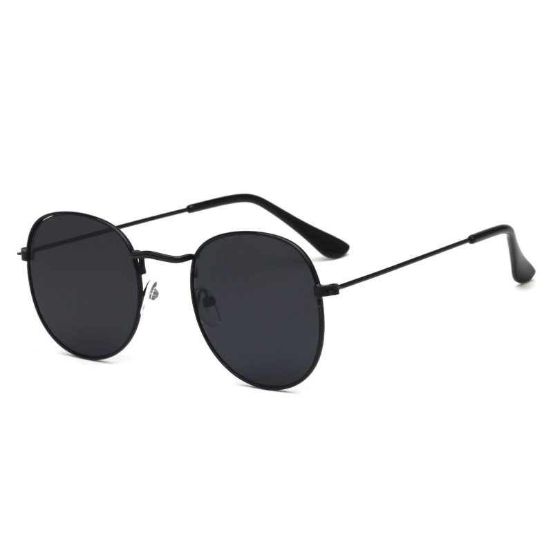 Metallic sunglasses $14.99 Dana Fashion Color: Black ash Women's Accessories Glasses structure : frame Whether polarized: No Lens material: AC Style: dazzling color Frame material: metal Anti-UV rating: UV400