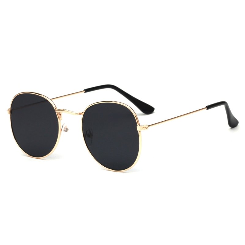 Metallic sunglasses $14.99 Dana Fashion Color: Gold ash Women's Accessories Glasses structure : frame Whether polarized: No Lens material: AC Style: dazzling color Frame material: metal Anti-UV rating: UV400