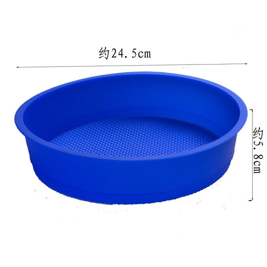 Microwave oven oven with chiffon silica gel cake mold mousse bread round roast dish 9 inches cake pan $13.02 Dana Fashion default: default Dana's Kitchen