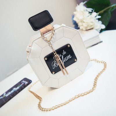 Mini Chain Crossbody Bag $49.00 Dana Fashion Color: White Women's Bags P roduct information: Style: Women's shoulder bag Fabric texture: PU Lining texture: no lining Bag shape: round Trendy luggage styles: other Opening method: zipper Popular elements: pr