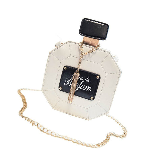 Mini Chain Crossbody Bag $49.00 Dana Fashion Color: Black Women's Bags P roduct information: Style: Women's shoulder bag Fabric texture: PU Lining texture: no lining Bag shape: round Trendy luggage styles: other Opening method: zipper Popular elements: pr