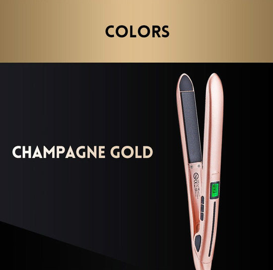 Mini hair straightener $35.00 Dana Fashion Color: Gold Style: EU Beauty Tools Material：PET