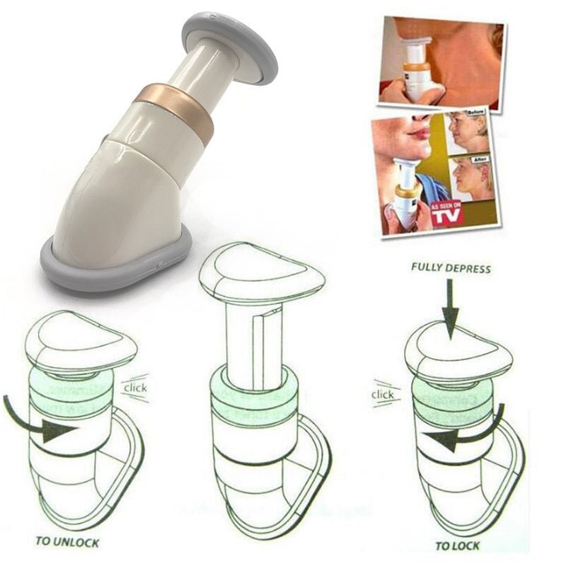 Mini Neckline Slimmer Neck Exerciser Chin Massager $18.99 Dana Fashion default: default Beauty Tools Overview: 1.Chin Massager for the neck, chin and face. Work for massaging your face, neck and chin, also play role in slimming your neckline and chin. 2.P