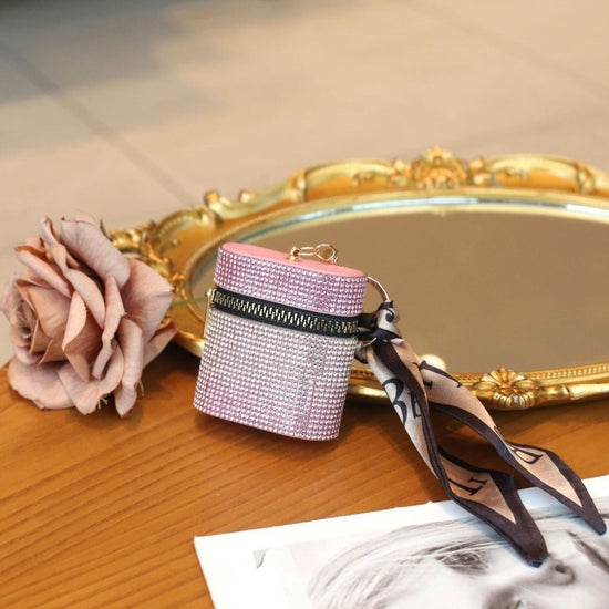 Mini-portable Coin Purse Advanced Full Diamond $15.65 Dana Fashion Color: Pink Women's Bags Product information: Pattern: solid color Lining texture: without lining Applicable scenarios: Daily matching Applicable gender: neutral/both men and women Functio