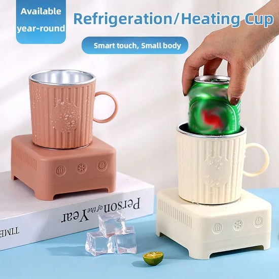 Mini Quick Cooling Cup Beer Beverage Rapid Refrigeration Ice Maker Machine Cold Drink Heating Home Dormitory Food Grade 400ml Kitchen Gadgets $98.50 Dana Fashion Color: Avocado Green Style: with car cable Dana's Kitchen Overview: Wide Application: The fas