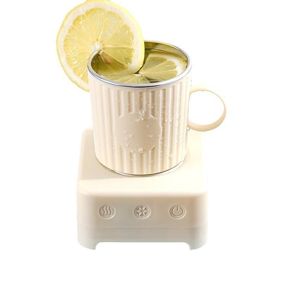 Mini Quick Cooling Cup Beer Beverage Rapid Refrigeration Ice Maker Machine Cold Drink Heating Home Dormitory Food Grade 400ml Kitchen Gadgets $98.50 Dana Fashion Color: Avocado Green Style: with car cable Dana's Kitchen Overview: Wide Application: The fas