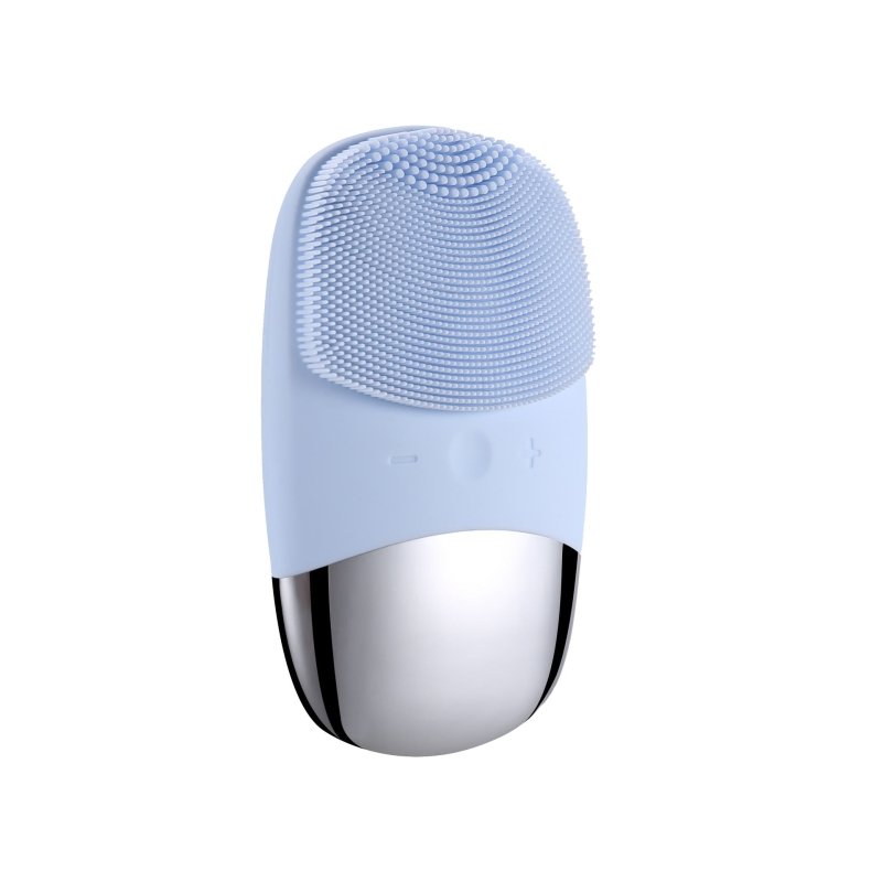 Mini Silicone Electric Face Cleansing Brush Electric Facial Cleanser Facial Cleansing Brush Skin Massager Skin Care Tools $28.77 Dana Fashion Color: Blue style: Electric Electrical outlet: DC Beauty Tools Overview: * Sonic technology can effectively clean