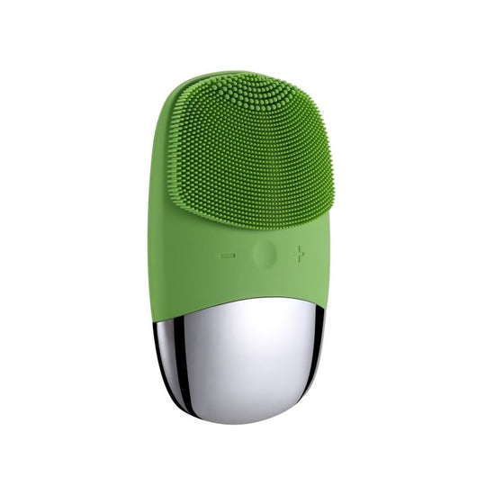 Mini Silicone Electric Face Cleansing Brush Electric Facial Cleanser Facial Cleansing Brush Skin Massager Skin Care Tools $33.00 Dana Fashion Color: Black 2PC style: Electric Electrical outlet: DC Beauty Tools Overview: * Sonic technology can effectively