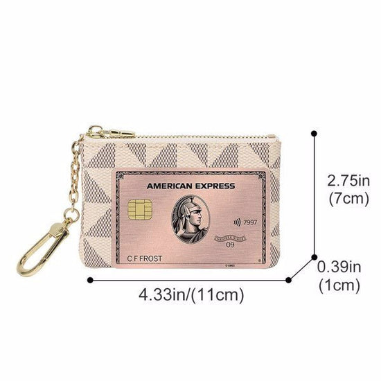 Mini Wallet With Key Ring Zipper Men's And Women's Fashion Bag Pendant Leather Classic Handbag - Not Shipped On Weekends, Banned On Amazon $36.99 Dana Fashion Style: Purse Women's Bags Material： Pattern Type： Style： Decoration： For people： Applications： C