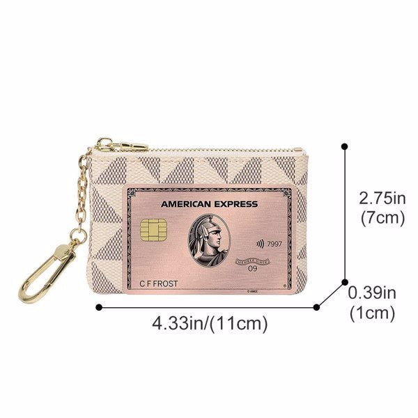 Mini Wallet With Key Ring Zipper Men's And Women's Fashion Bag Pendant Leather Classic Handbag - Not Shipped On Weekends, Banned On Amazon $36.99 Dana Fashion Style: Purse Women's Bags Material： Pattern Type： Style： Decoration： For people： Applications： C