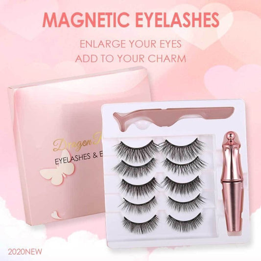 Mink Eyelashes Magnetic Eyelashes 5 Pairs Of Magnets $34.35 Dana Fashion Color: D011 makeup Product Details: Product Category: False Eyelashes Material: Rayon Production process: semi-handmade Specifications: D011, D012, D013, D014, D015 Package Contents: