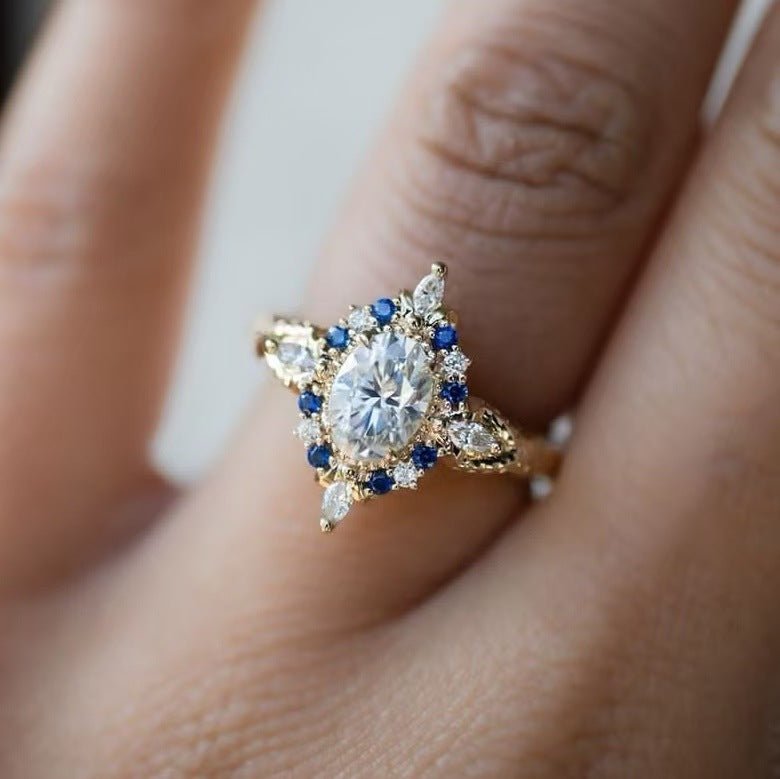 Minority Fashion Ring Gold-plated Inlaid $8.74 Dana Fashion Color: Gold Zircon Ring Size: 10 Yards Women's Accessories Product information: Type: Ring Treatment Process: Electroplating Color: gold zircon ring Applicable population: Female Size: no.6, no.7