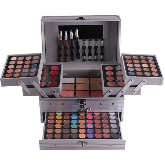 Miss Rose Cosmetic Bag Makeup Artist Special Makeup Box Eyeshadow Palette Wish Hot Sale $65.50 Dana Fashion style: Silver makeup Product information: Color: Multicolor Number of colors: eight colors and above Model: 7007-006Y/N Specifications: normal spec