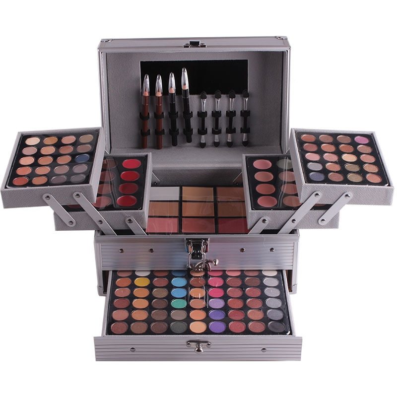 Miss Rose Cosmetic Bag Makeup Artist Special Makeup Box Eyeshadow Palette Wish Hot Sale $65.50 Dana Fashion style: Silver makeup Product information: Color: Multicolor Number of colors: eight colors and above Model: 7007-006Y/N Specifications: normal spec