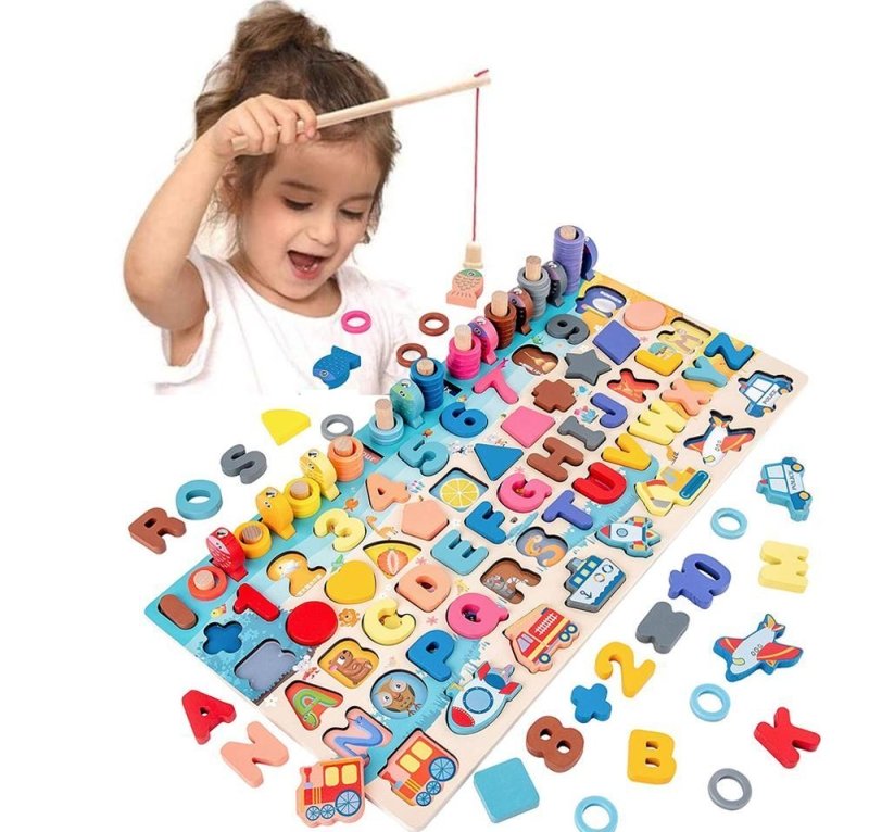 Montessori Educational Wooden Toys for Kids Montessori Toys Board Math Fishing Montessori Toys Educational for 1 2 3 Years Old $50.46 Dana Fashion Color: Digital board Toys & Hobbies @font-face{font-family:"Times New Roman";}@font-face{font-family:"宋体";}@