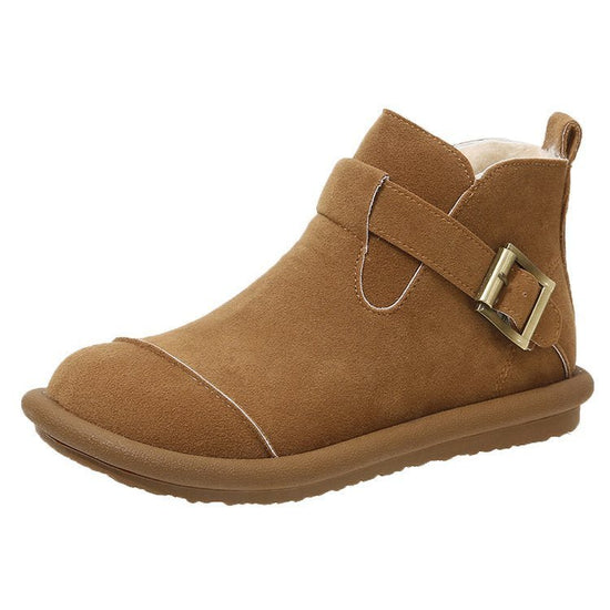 Mori Style Vintage Martin Boots Women $59.76 Dana Fashion Color: Camel Plus Velvet Size: 35 Women's shoes Product information: Lining material: artificial velboa Upper height: low top Sock length: short tube Size: 35,36,37,38,39,40 Sole craft: vulcanized