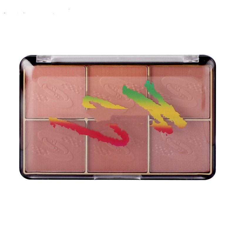 Multicolor Tan Red Matte Pearl Blush Tray $26.39 Dana Fashion Color: 01color makeup Specifications: Net content: 21g Model: Blush Specifications: Normal specifications Color number :01#,02 Packing list: Blush *1