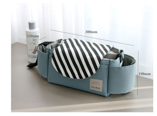Multifunction Baby Stroller Bag Organizer Maternity Nappy Bag Stroller Accessories Cup wheelchair bag $60.18 Dana Fashion Color: 3colors set1 Baby & Mother Overview: The trolley storage bag can hold baby's diapers, feeding bottles, wallet and mobile phone