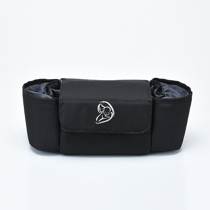 Multifunction Baby Stroller Bag Organizer Maternity Nappy Bag Stroller Accessories Cup wheelchair bag $34.59 Dana Fashion Color: BlackA Baby & Mother Overview: The trolley storage bag can hold baby's diapers, feeding bottles, wallet and mobile phone, etc