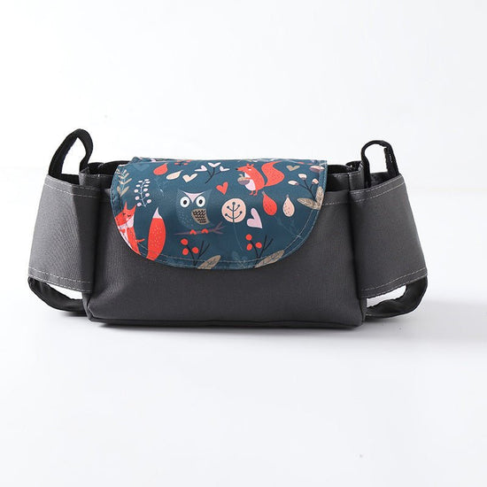 Multifunction Baby Stroller Bag Organizer Maternity Nappy Bag Stroller Accessories Cup wheelchair bag $23.18 Dana Fashion Color: Animal forest Baby & Mother Overview: The trolley storage bag can hold baby's diapers, feeding bottles, wallet and mobile phon