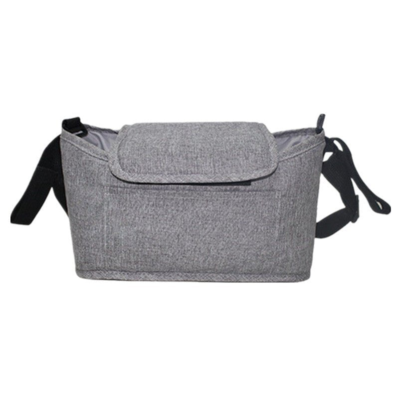 Multifunction Baby Stroller Bag Organizer Maternity Nappy Bag Stroller Accessories Cup wheelchair bag $22.50 Dana Fashion Color: Grey Baby & Mother Overview: The trolley storage bag can hold baby's diapers, feeding bottles, wallet and mobile phone, etc Su