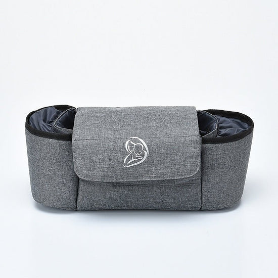 Multifunction Baby Stroller Bag Organizer Maternity Nappy Bag Stroller Accessories Cup wheelchair bag $33.93 Dana Fashion Color: GreyA Baby & Mother Overview: The trolley storage bag can hold baby's diapers, feeding bottles, wallet and mobile phone, etc S