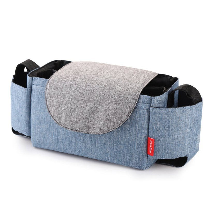 Multifunction Baby Stroller Bag Organizer Maternity Nappy Bag Stroller Accessories Cup wheelchair bag $23.16 Dana Fashion Color: BlueB Baby & Mother Overview: The trolley storage bag can hold baby's diapers, feeding bottles, wallet and mobile phone, etc S