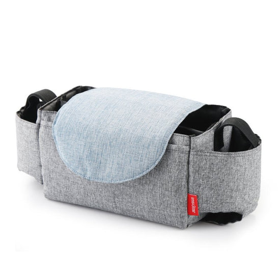 Multifunction Baby Stroller Bag Organizer Maternity Nappy Bag Stroller Accessories Cup wheelchair bag $45.63 Dana Fashion Color: GreyB Baby & Mother Overview: The trolley storage bag can hold baby's diapers, feeding bottles, wallet and mobile phone, etc S