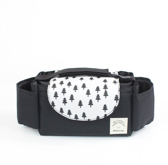 Multifunction Baby Stroller Bag Organizer Maternity Nappy Bag Stroller Accessories Cup wheelchair bag $45.54 Dana Fashion Color: Tree Baby & Mother Overview: The trolley storage bag can hold baby's diapers, feeding bottles, wallet and mobile phone, etc Su