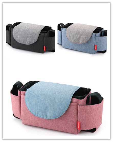 Multifunction Baby Stroller Bag Organizer Maternity Nappy Bag Stroller Accessories Cup wheelchair bag $60.18 Dana Fashion Color: 3colors set1 Baby & Mother Overview: The trolley storage bag can hold baby's diapers, feeding bottles, wallet and mobile phone