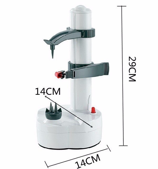 Multifunction Electric Peeler for Fruit Vegetables kitchen Accessories Cutter Machine $56.50 Dana Fashion Color: White Model: AU plug Dana's Kitchen Overview: 1. Three blades, one mounted on the machine and the other two mounted on the bottom of the base.