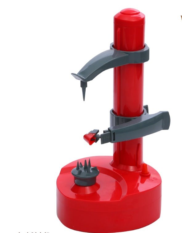 Multifunction Electric Peeler for Fruit Vegetables kitchen Accessories Cutter Machine $56.50 Dana Fashion Color: Red Model: AU plug Dana's Kitchen Overview: 1. Three blades, one mounted on the machine and the other two mounted on the bottom of the base. 2