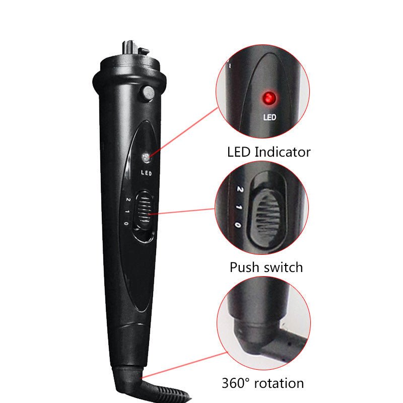 Multifunction Fast Heating Hair Curler 6in1 Interchangeable Ceramic Hair Styling Crimper Curling Roll Wand Hair Curler Iron Sets $99.00 Dana Fashion Electrical outlet: AU Beauty Tools Overview: 1. Interchangeable 6 in 1 100% tourmaline ceramic set.size is