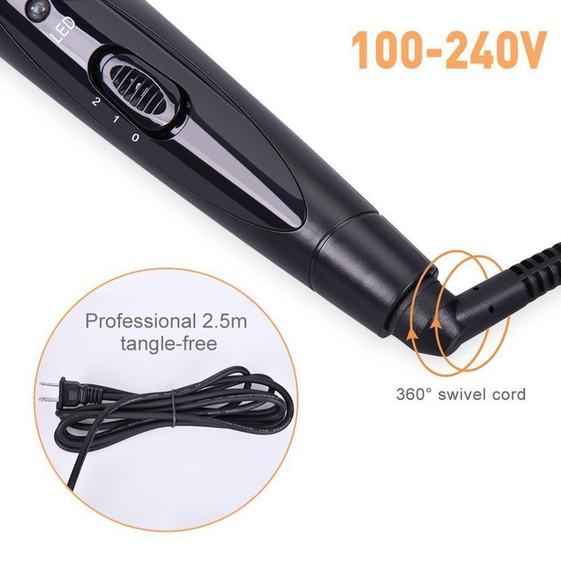 Multifunction Fast Heating Hair Curler 6in1 Interchangeable Ceramic Hair Styling Crimper Curling Roll Wand Hair Curler Iron Sets $99.00 Dana Fashion Electrical outlet: AU Beauty Tools Overview: 1. Interchangeable 6 in 1 100% tourmaline ceramic set.size is
