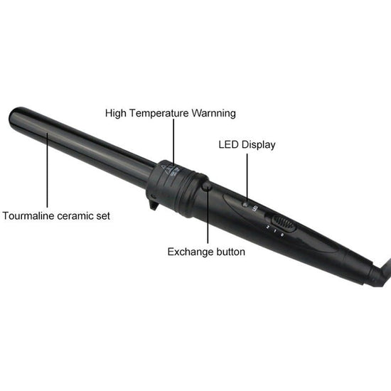 Multifunction Fast Heating Hair Curler 6in1 Interchangeable Ceramic Hair Styling Crimper Curling Roll Wand Hair Curler Iron Sets $99.00 Dana Fashion Electrical outlet: AU Beauty Tools Overview: 1. Interchangeable 6 in 1 100% tourmaline ceramic set.size is