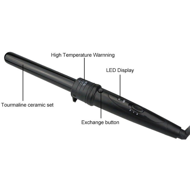 Multifunction Fast Heating Hair Curler 6in1 Interchangeable Ceramic Hair Styling Crimper Curling Roll Wand Hair Curler Iron Sets $99.00 Dana Fashion Electrical outlet: AU Beauty Tools Overview: 1. Interchangeable 6 in 1 100% tourmaline ceramic set.size is