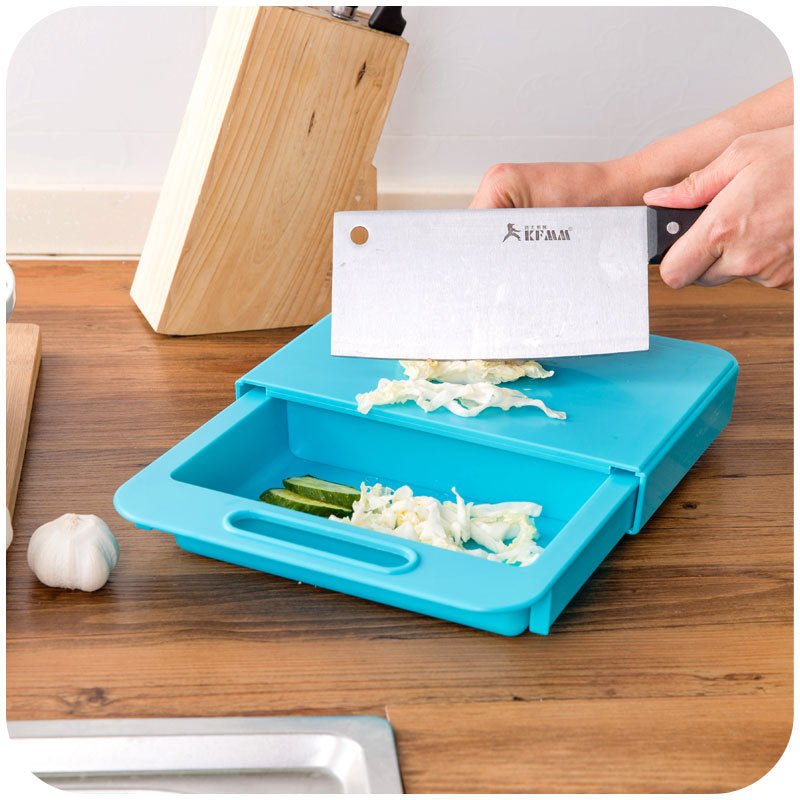 Multifunction Kitchen Chopping Blocks Sinks Drain Basket Cutting Board Vegetable Meat Tools Kitchen Accessories Chopping Board $29.50 Dana Fashion Color: Blue Dana's Kitchen Specifications: Size: about 36x23x4cm Material: PP + TPE handle design