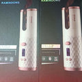  Pink wavy hair box