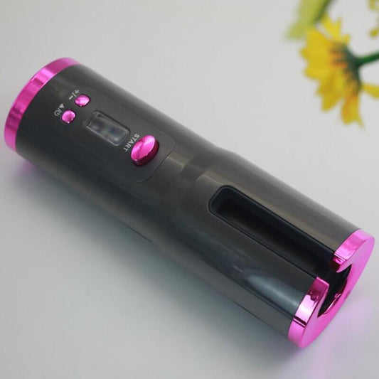 Multifunctional Automatic Wireless Curling Iron $277.10 Dana Fashion Color: 2pcs Red grey Beauty Tools Overview: 【Fast Heating】Professional tourmaline ceramic barrel, quickly heating up and gives you a smooth, massive shine and bouncy curls without all th