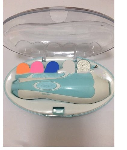 Multifunctional Baby Bail Polisher Manicure Kit $25.72 Dana Fashion Color: Blue Baby & Mother Overview: Professional design, ergonomics, four-speed one-button, two-way rotation, night light design Role; round nails Placed out of reach of children Disinfec