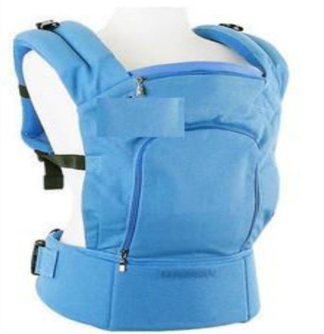 Multifunctional baby carrier baby carrier $45.54 Dana Fashion Color: Light blue Baby & Mother [Name] Baby Carrier Four Seasons Breathable [Material] Breathable synthetic material [Applicable months and age] 3-24 months [Load bearing] 20KG [size: one size