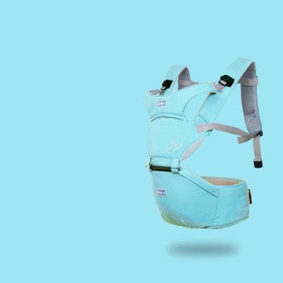 Multifunctional baby carrier $67.88 Dana Fashion Color: Lake Blue Baby & Mother [Color Classification]: Mint Green / Medium Gray / Rouge Powder / Navy Blue [Item No.]: A6608 [name]: baby waist stool [waist stool filler]: EPP [Applicable age]: 3 to 36 mont