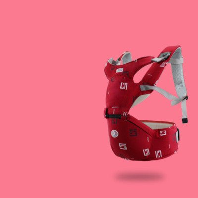 Multifunctional baby carrier $67.88 Dana Fashion Color: Red Printing Baby & Mother [Color Classification]: Mint Green / Medium Gray / Rouge Powder / Navy Blue [Item No.]: A6608 [name]: baby waist stool [waist stool filler]: EPP [Applicable age]: 3 to 36 m